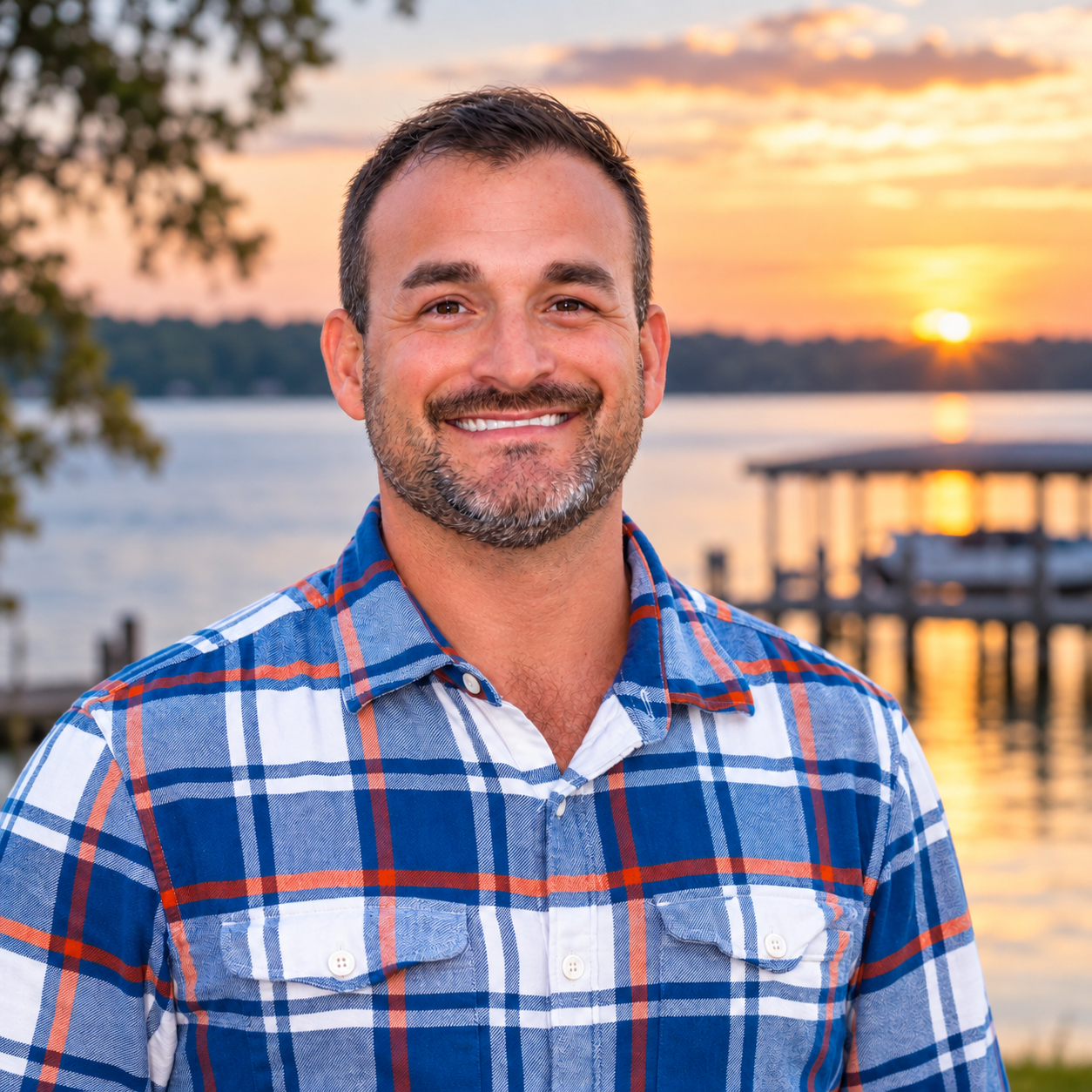 John Muuse, owner-operator of Lake Gaston Vacation Homes