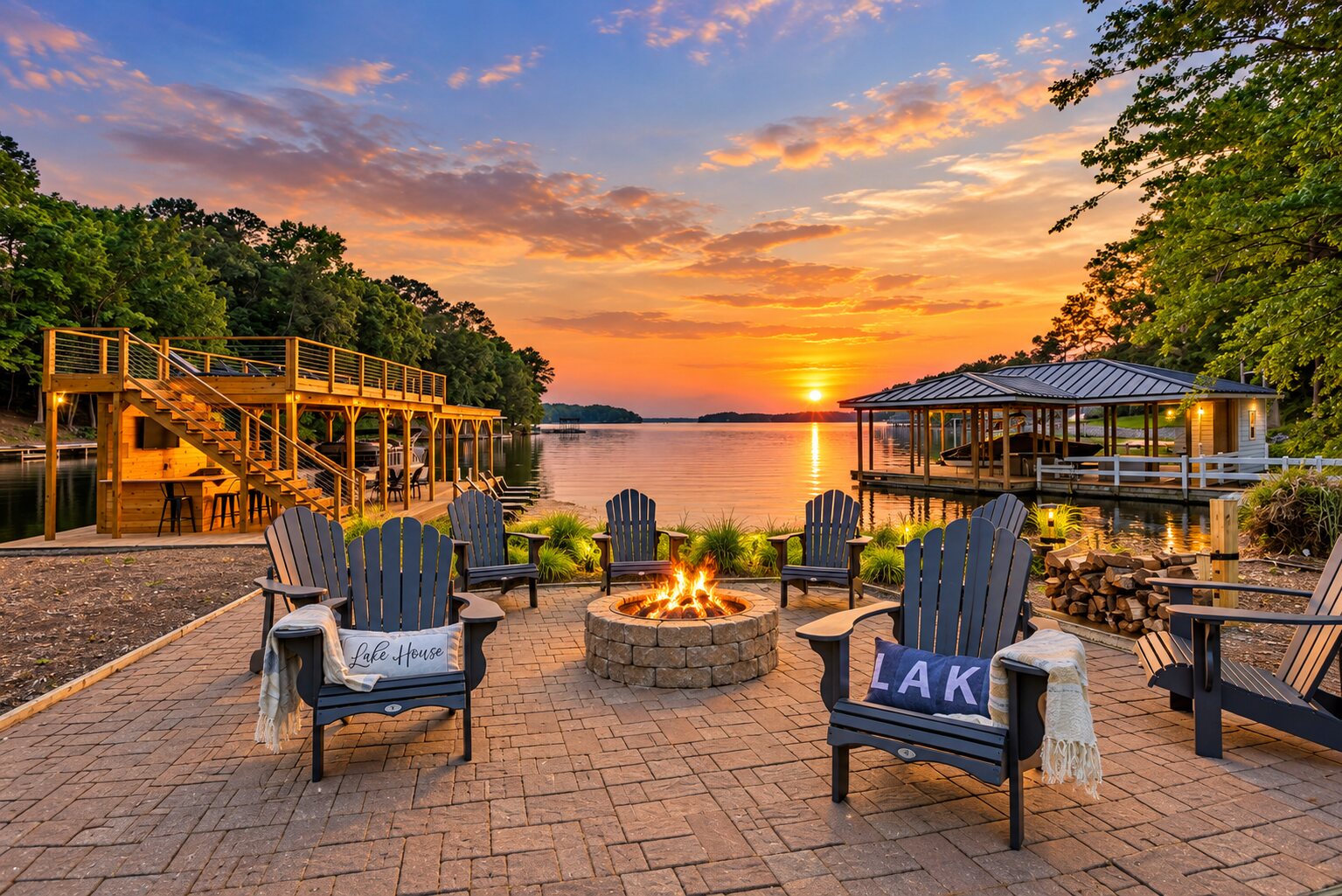 Lake Gaston waterfront vacation rental